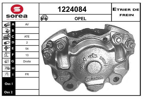 SNRA 1224084 Brake caliper 1224084: Buy near me in Poland at 2407.PL - Good price!