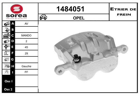 SNRA 1484051 Brake caliper 1484051: Buy near me in Poland at 2407.PL - Good price!