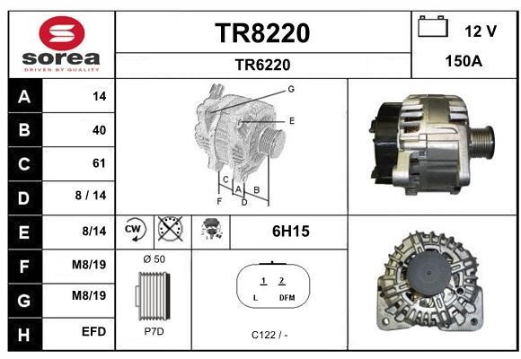 SNRA TR8220 Генератор TR8220: Отличная цена - Купить в Польше на 2407.PL!