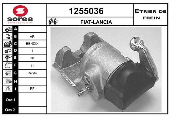 SNRA 1255036 Суппорт тормозной 1255036: Отличная цена - Купить в Польше на 2407.PL!
