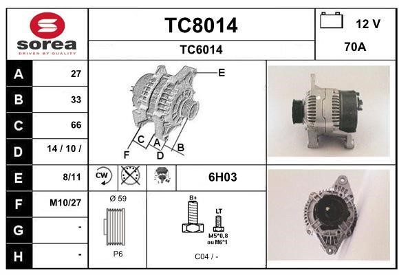SNRA TC8014 Generator TC8014: Kaufen Sie zu einem guten Preis in Polen bei 2407.PL!