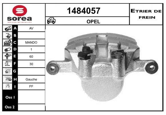 SNRA 1484057 Суппорт тормозной 1484057: Отличная цена - Купить в Польше на 2407.PL!