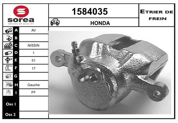 SNRA 1584035 Bremssattel 1584035: Kaufen Sie zu einem guten Preis in Polen bei 2407.PL!