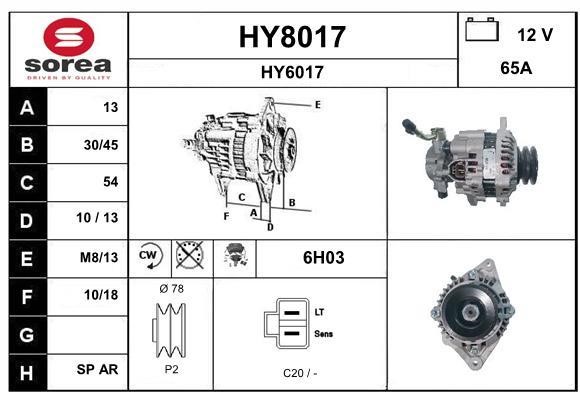 SNRA HY8017 Генератор HY8017: Отличная цена - Купить в Польше на 2407.PL!