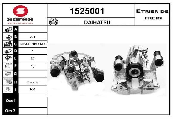 SNRA 1525001 Суппорт тормозной 1525001: Отличная цена - Купить в Польше на 2407.PL!
