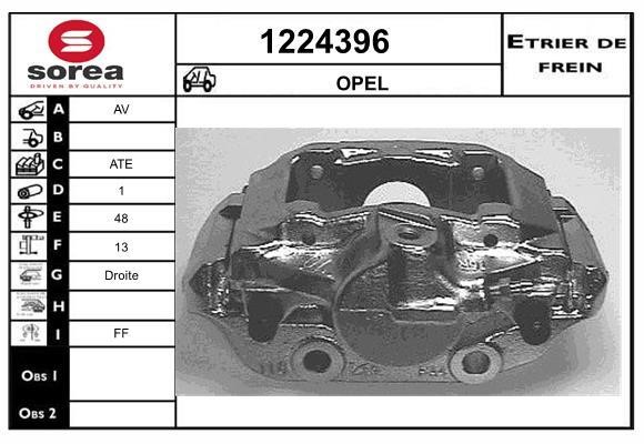SNRA 1224396 Суппорт тормозной 1224396: Отличная цена - Купить в Польше на 2407.PL!