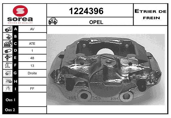 SNRA 1224396 Bremssattel 1224396: Kaufen Sie zu einem guten Preis in Polen bei 2407.PL!