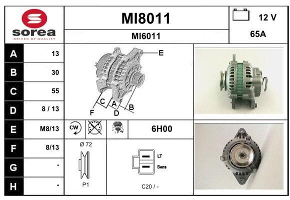 SNRA MI8011 Генератор MI8011: Отличная цена - Купить в Польше на 2407.PL!