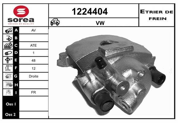 SNRA 1224404 Brake caliper 1224404: Buy near me in Poland at 2407.PL - Good price!
