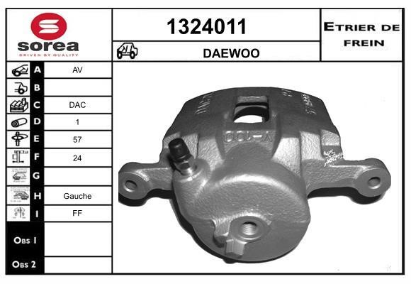 SNRA 1324011 Brake caliper 1324011: Buy near me in Poland at 2407.PL - Good price!