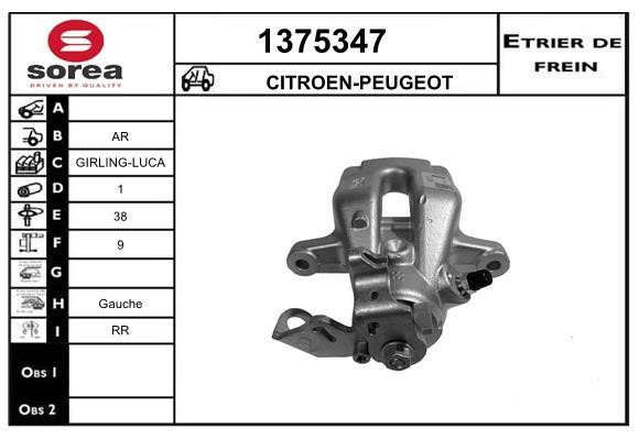 SNRA 1375347 Bremssattel 1375347: Kaufen Sie zu einem guten Preis in Polen bei 2407.PL!