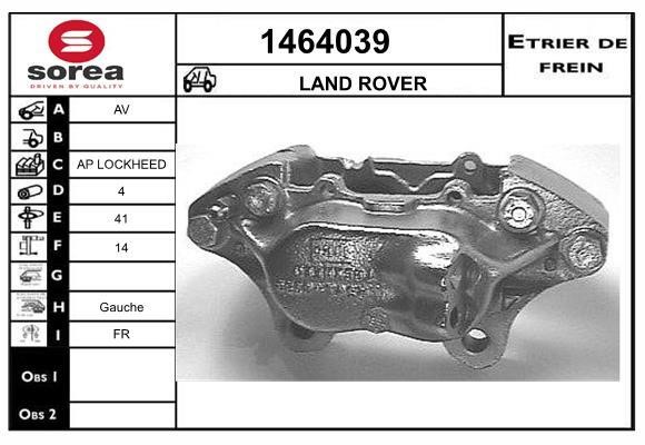 SNRA 1464039 Суппорт тормозной передний левый 1464039: Отличная цена - Купить в Польше на 2407.PL!
