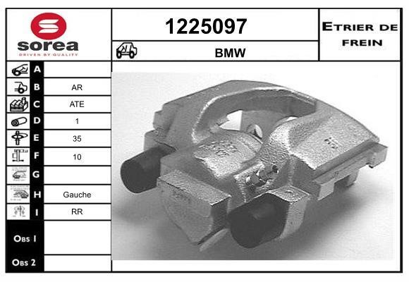 SNRA 1225097 Brake caliper 1225097: Buy near me in Poland at 2407.PL - Good price!