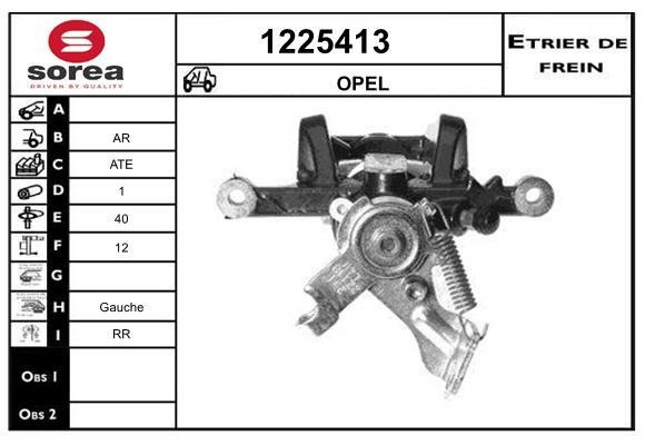 SNRA 1225413 Суппорт тормозной 1225413: Отличная цена - Купить в Польше на 2407.PL!