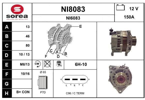 SNRA NI8083 Generator NI8083: Kaufen Sie zu einem guten Preis in Polen bei 2407.PL!
