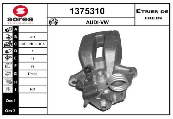 SNRA 1375310 Bremssattel 1375310: Kaufen Sie zu einem guten Preis in Polen bei 2407.PL!