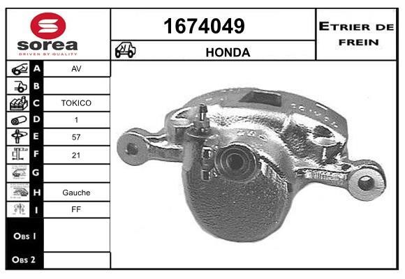 SNRA 1674049 Bremssattel 1674049: Kaufen Sie zu einem guten Preis in Polen bei 2407.PL!