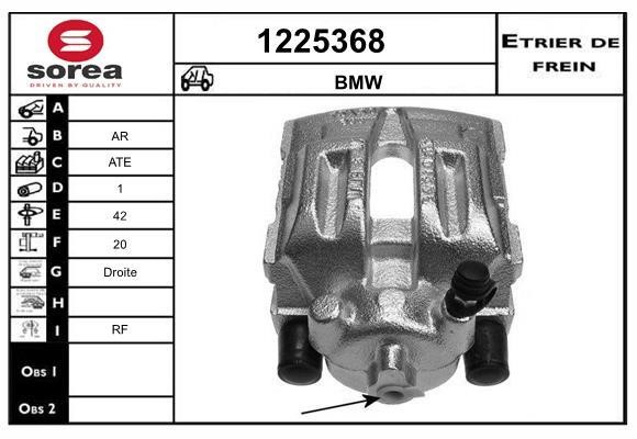 SNRA 1225368 Суппорт тормозной 1225368: Купить в Польше - Отличная цена на 2407.PL!
