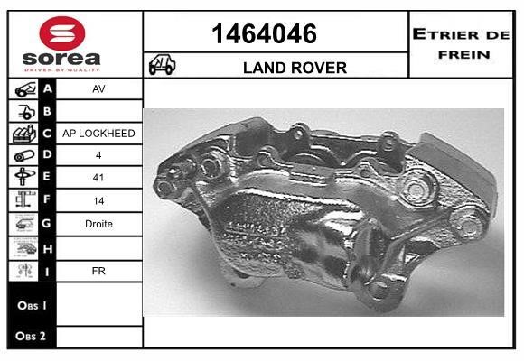 SNRA 1464046 Суппорт тормозной передний правый 1464046: Отличная цена - Купить в Польше на 2407.PL!
