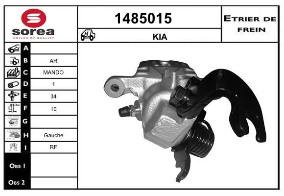 SNRA 1485015 Brake caliper 1485015: Buy near me in Poland at 2407.PL - Good price!