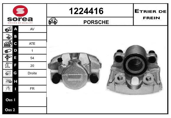 SNRA 1224416 Суппорт тормозной 1224416: Отличная цена - Купить в Польше на 2407.PL!