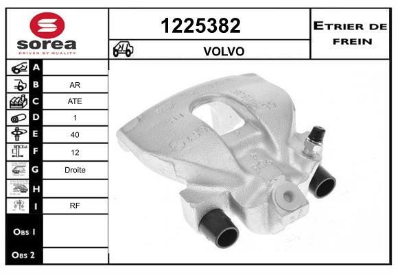 SNRA 1225382 Brake caliper 1225382: Buy near me in Poland at 2407.PL - Good price!