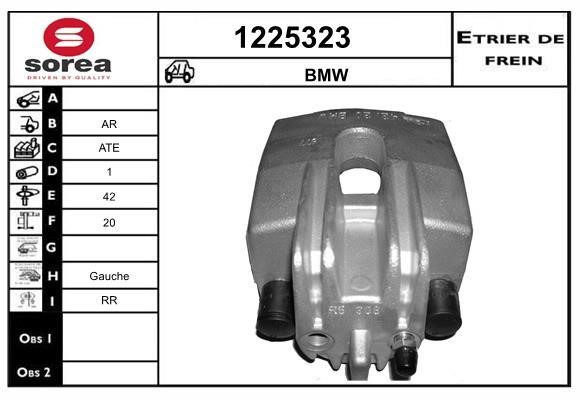 SNRA 1225323 Суппорт тормозной 1225323: Отличная цена - Купить в Польше на 2407.PL!