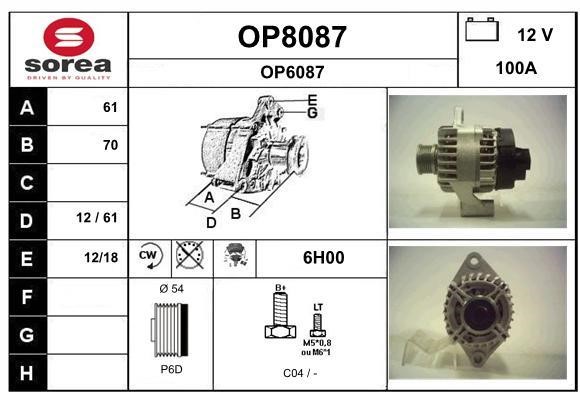 SNRA OP8087 Generator OP8087: Kaufen Sie zu einem guten Preis in Polen bei 2407.PL!