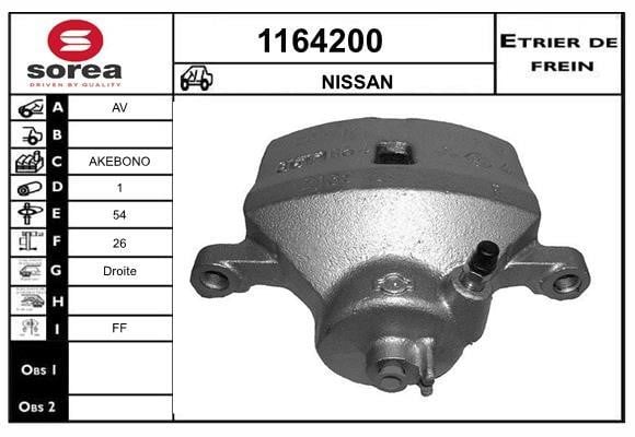 SNRA 1164200 Brake caliper 1164200: Buy near me in Poland at 2407.PL - Good price!