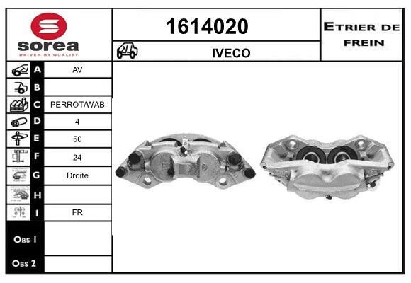 SNRA 1614020 Brake caliper 1614020: Buy near me in Poland at 2407.PL - Good price!