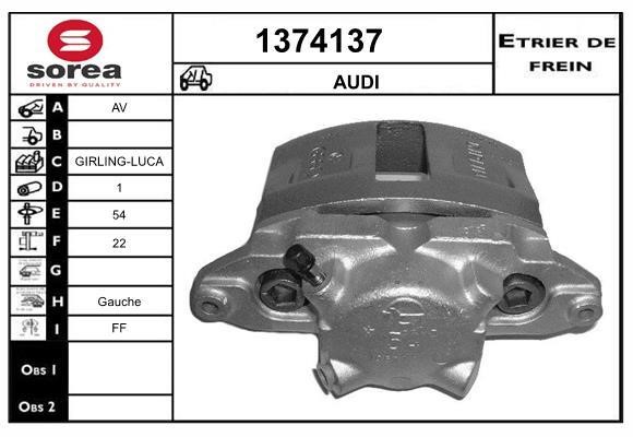 SNRA 1374137 Суппорт тормозной 1374137: Купить в Польше - Отличная цена на 2407.PL!