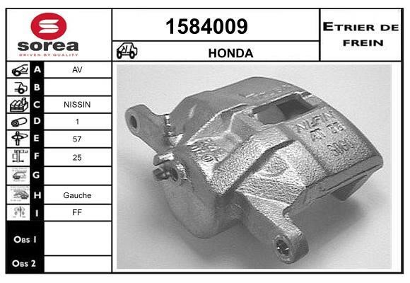 SNRA 1584009 Brake caliper 1584009: Buy near me in Poland at 2407.PL - Good price!