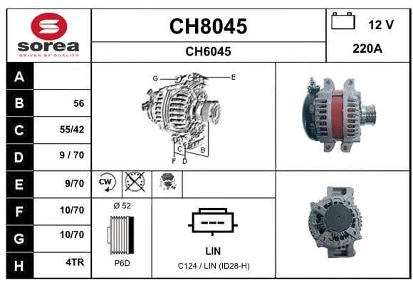 SNRA CH8045 Generator CH8045: Kaufen Sie zu einem guten Preis in Polen bei 2407.PL!
