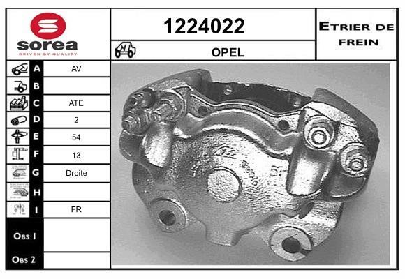 SNRA 1224022 Bremssattel 1224022: Kaufen Sie zu einem guten Preis in Polen bei 2407.PL!