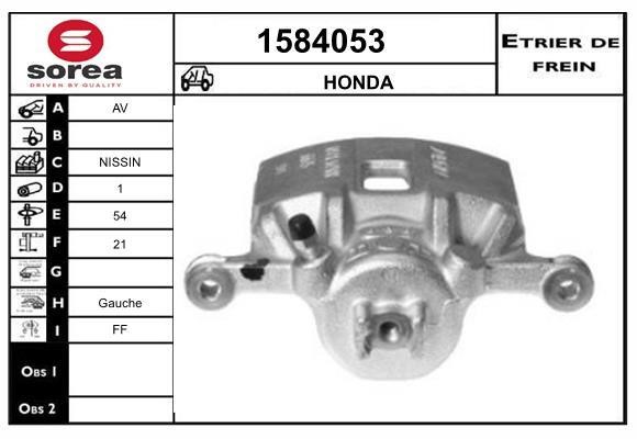 SNRA 1584053 Суппорт тормозной 1584053: Отличная цена - Купить в Польше на 2407.PL!