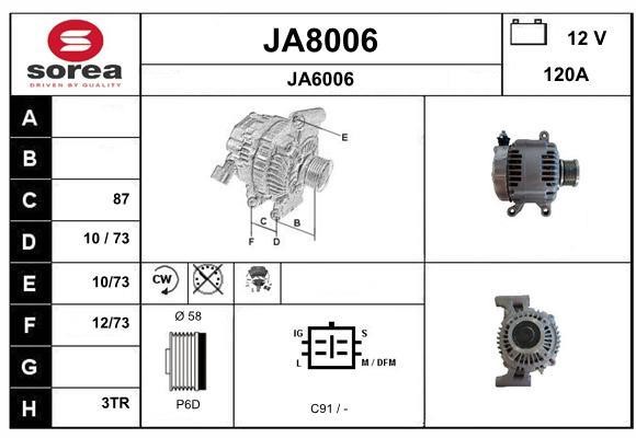 SNRA JA8006 Generator JA8006: Kaufen Sie zu einem guten Preis in Polen bei 2407.PL!
