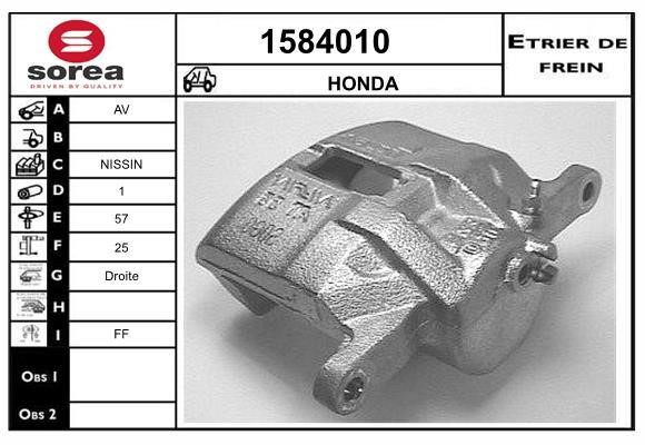 SNRA 1584010 Brake caliper 1584010: Buy near me in Poland at 2407.PL - Good price!