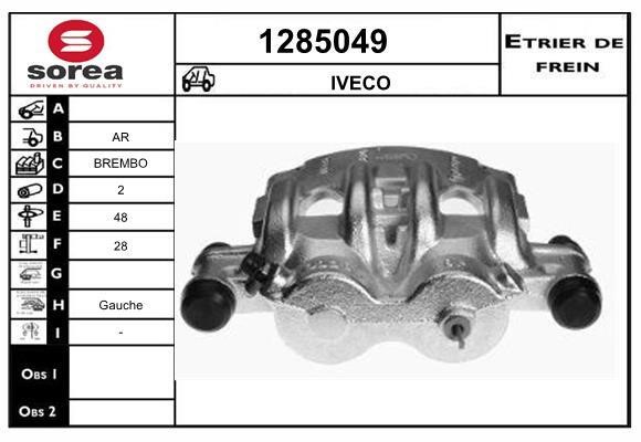 SNRA 1285049 Brake caliper 1285049: Buy near me in Poland at 2407.PL - Good price!