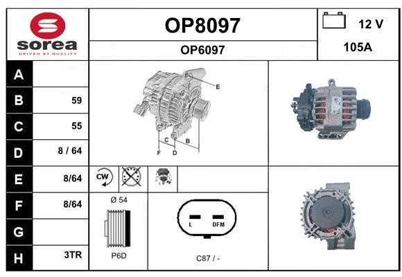 SNRA OP8097 Generator OP8097: Kaufen Sie zu einem guten Preis in Polen bei 2407.PL!