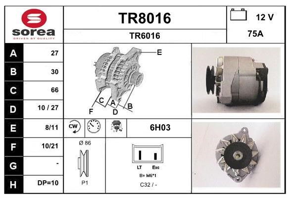 SNRA TR8016 Generator TR8016: Kaufen Sie zu einem guten Preis in Polen bei 2407.PL!