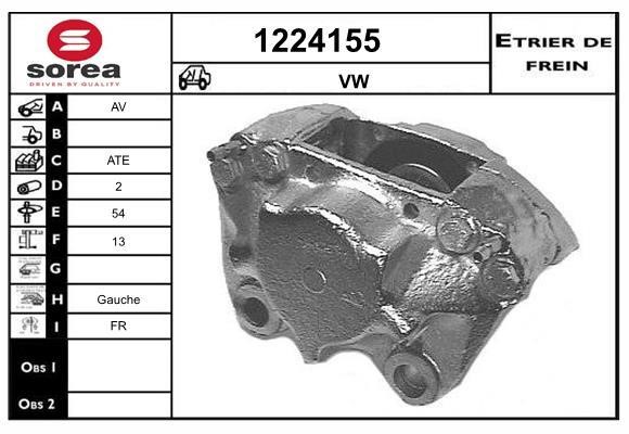 SNRA 1224155 Brake caliper 1224155: Buy near me in Poland at 2407.PL - Good price!
