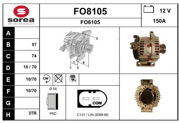 SNRA FO8105 Generator FO8105: Kaufen Sie zu einem guten Preis in Polen bei 2407.PL!