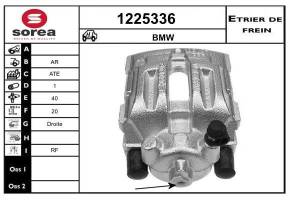 SNRA 1225336 Brake caliper 1225336: Buy near me in Poland at 2407.PL - Good price!