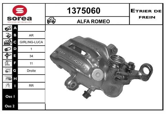 SNRA 1375060 Суппорт тормозной 1375060: Отличная цена - Купить в Польше на 2407.PL!