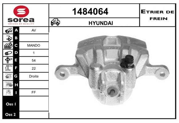 SNRA 1484064 Суппорт тормозной 1484064: Купить в Польше - Отличная цена на 2407.PL!