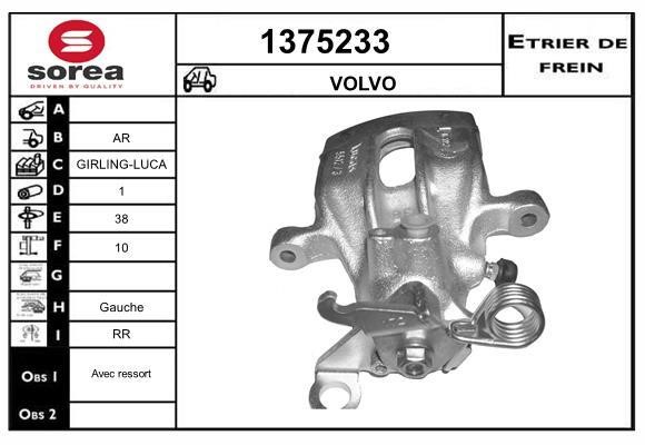 SNRA 1375233 Bremssattel hinten links 1375233: Kaufen Sie zu einem guten Preis in Polen bei 2407.PL!