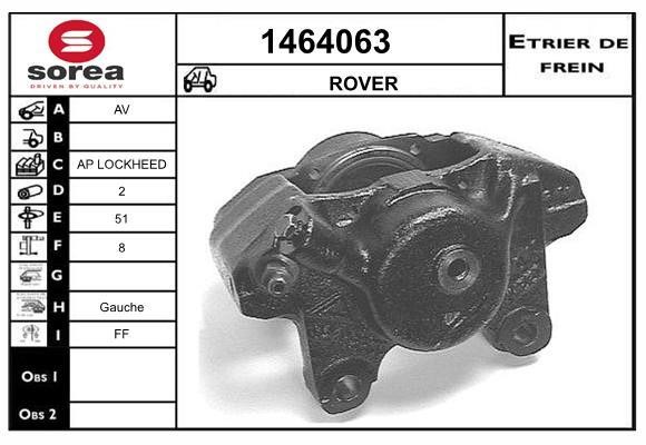 SNRA 1464063 Суппорт тормозной 1464063: Отличная цена - Купить в Польше на 2407.PL!