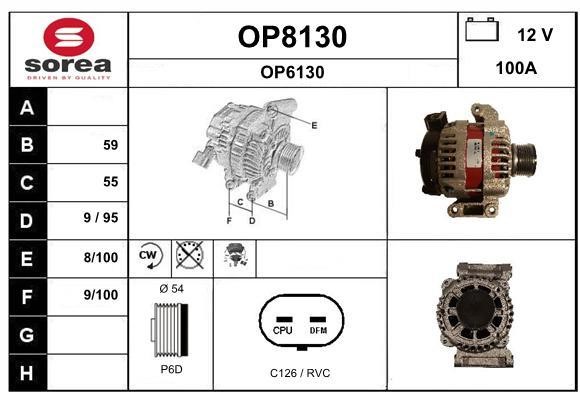 SNRA OP8130 Alternator OP8130: Dobra cena w Polsce na 2407.PL - Kup Teraz!