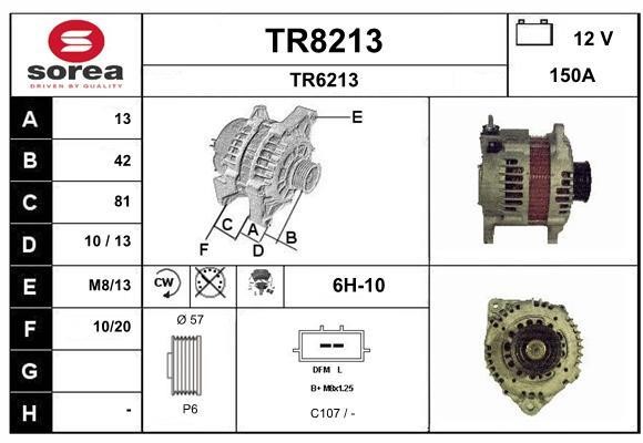 SNRA TR8213 Generator TR8213: Kaufen Sie zu einem guten Preis in Polen bei 2407.PL!