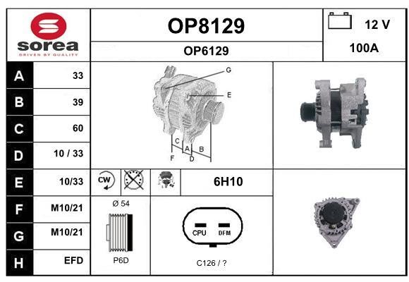 SNRA OP8129 Generator OP8129: Kaufen Sie zu einem guten Preis in Polen bei 2407.PL!